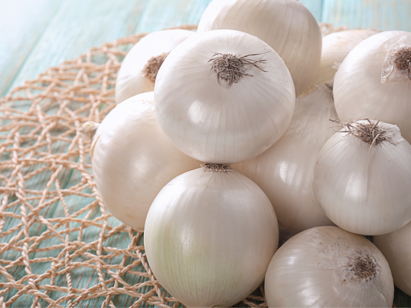 Fresh White Onions
